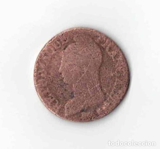 Monedas de Espa&ntilde;a: 12 Dineros Fernando VII - 1812 - Palma de Mallorca (Guerra Independencia)