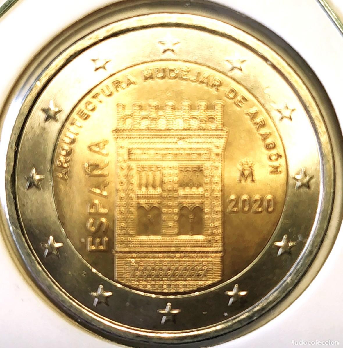 Monedas de Espa&ntilde;a: ESPA&Ntilde;A (1999-) - 2 EUROS 2020 - ARQUICTECTURA MUDEJAR DE ARAGON - A - 8,50 GR. BIMETALICA - 25,75 mm