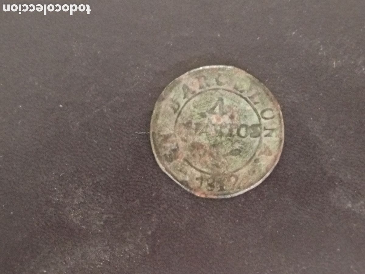 Monedas de Espa&ntilde;a: Moneda de 4 quartos 1812 Fernando VII