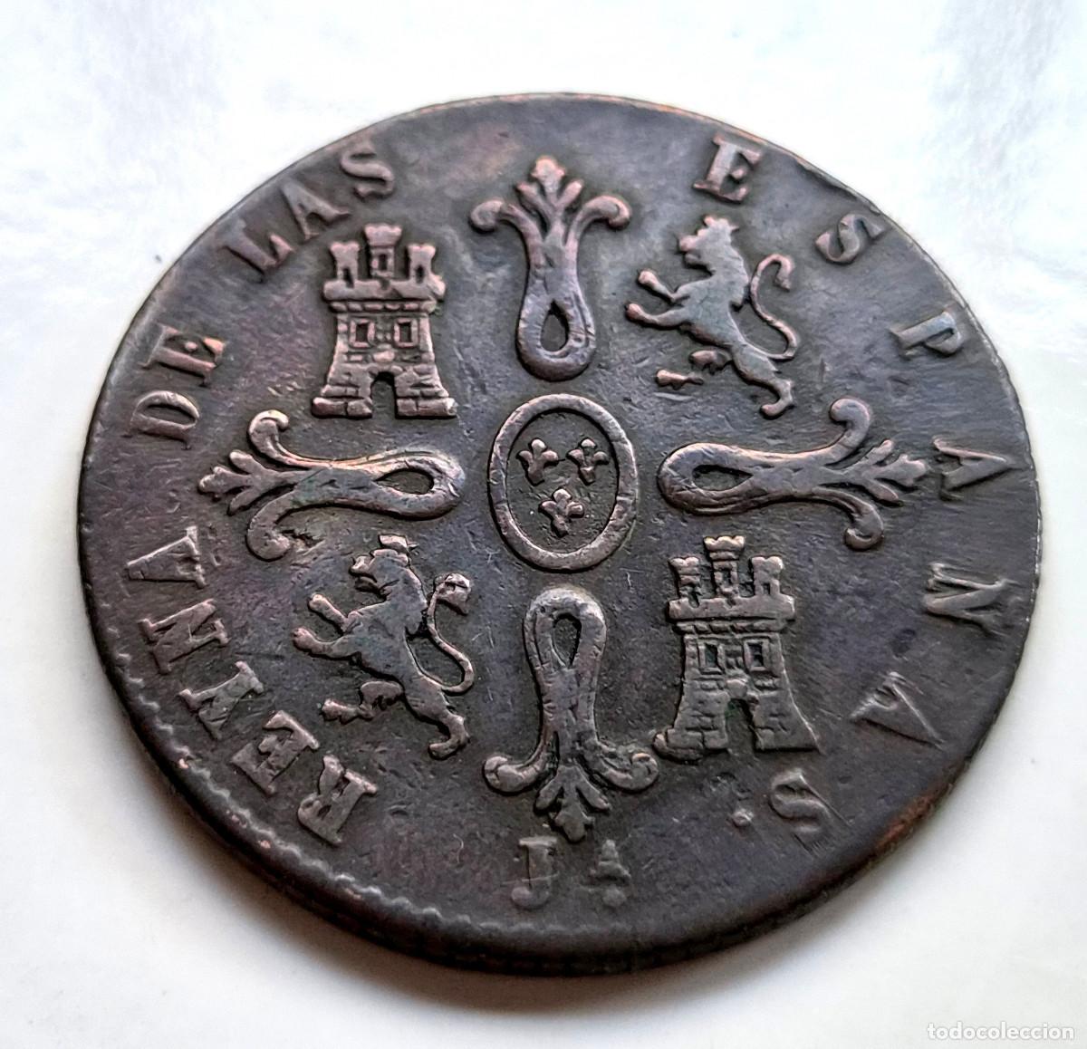 Monedas de Espa&ntilde;a: ISABEL 2&ordf; JUBIA 8 MARAVEDIS 1850 - Foto 3