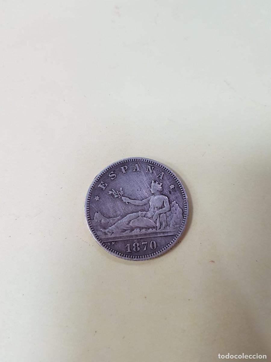Monedas de Espa&ntilde;a: ESPA&Ntilde;A-GOBIERNO PROVISIONAL- 2 PESETAS-1870