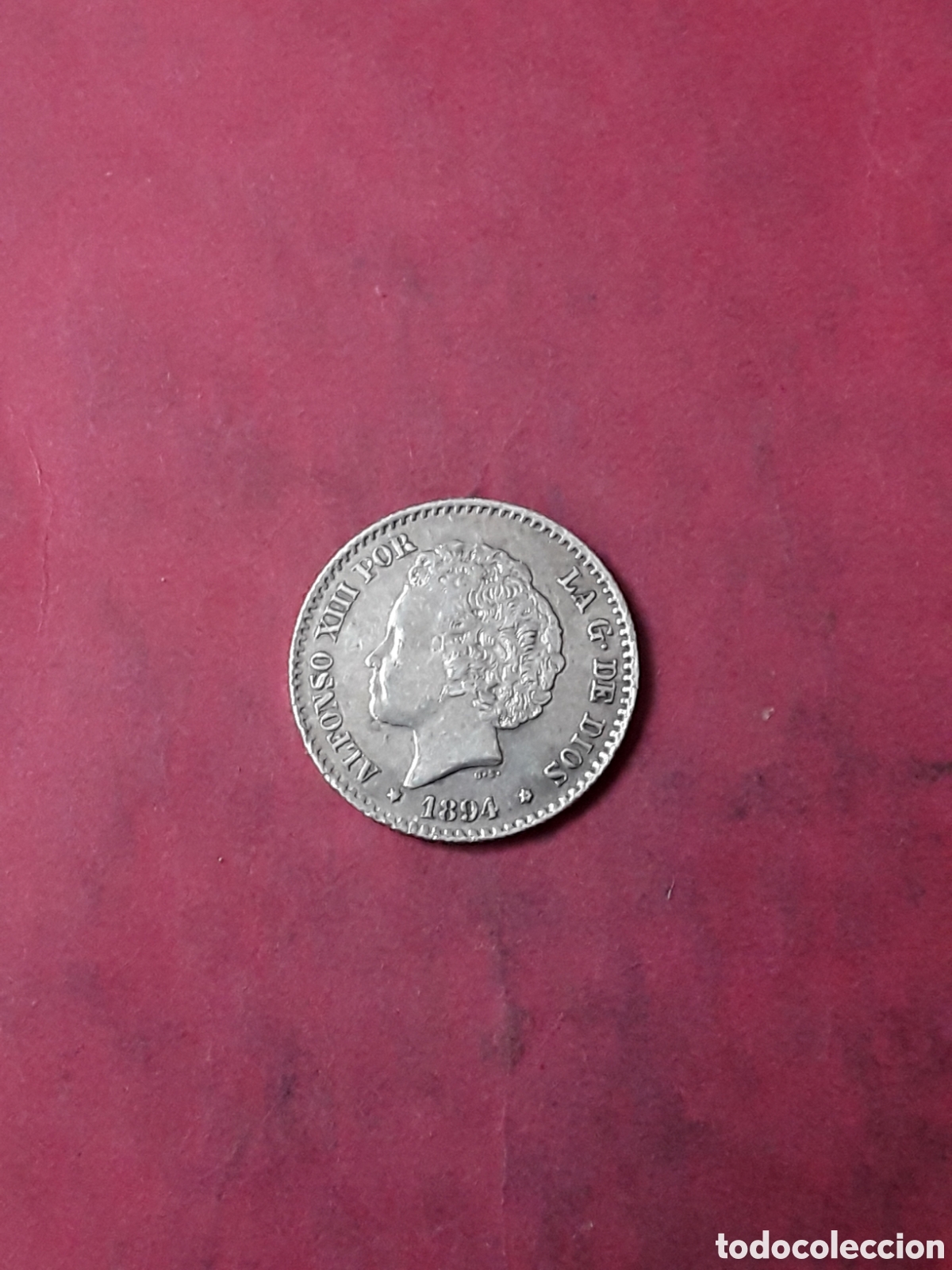 Moedas de Espanha: 50 CENTIMOS 1894 ALFONSO XIII