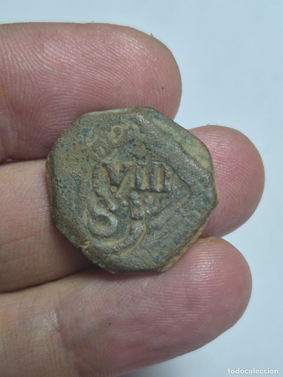 Monedas de Espa&ntilde;a: NT/ DOBLE RESELLO DE 8 Y VIII MARAVEDIES 1641-1652 CUENCA (E1283)