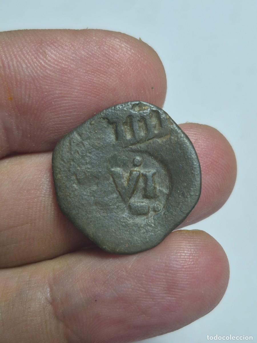 Monedas de Espa&ntilde;a: NT/ DOBLE RESELLO DE IIII Y VI MARAVEDIES 1636-1655 MADRID (E1284)