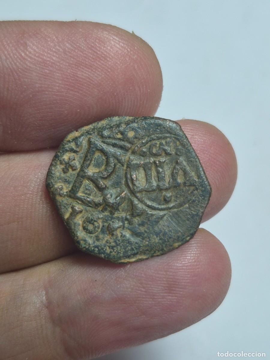 Monedas de Espa&ntilde;a: NT/ DOBLE RESELLO CON FECHAS Y CECA (E1285)
