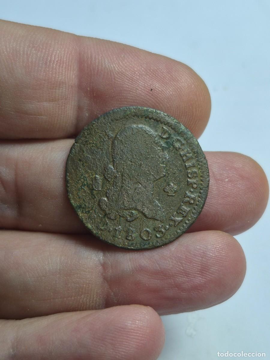 Monedas de Espa&ntilde;a: NT/ CARLOS IV 4 MARAVEDIES 1803 SEGOVIA (E1301)