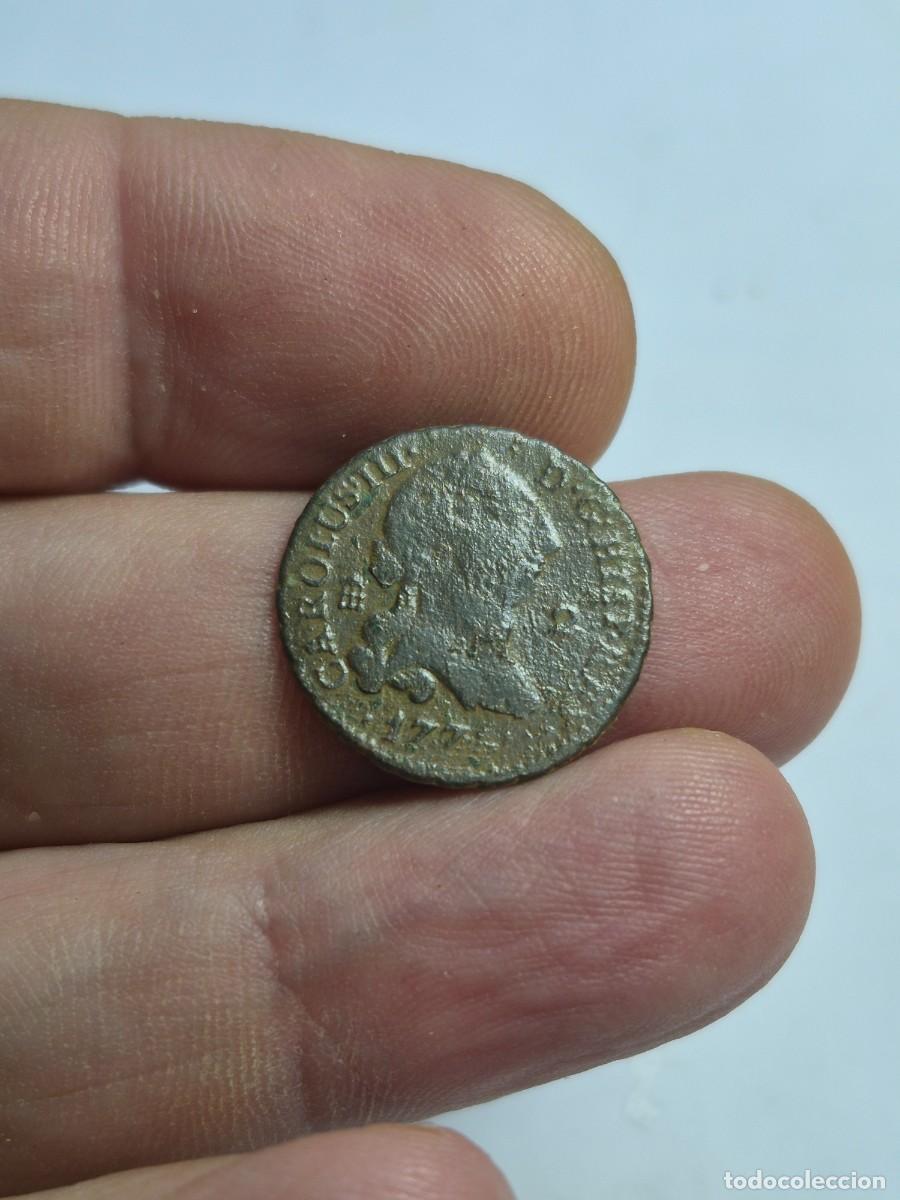 Monedas de Espa&ntilde;a: NT/ CARLOS III 2 MARAVEDIES 1775 SEGOVIA (E1308)