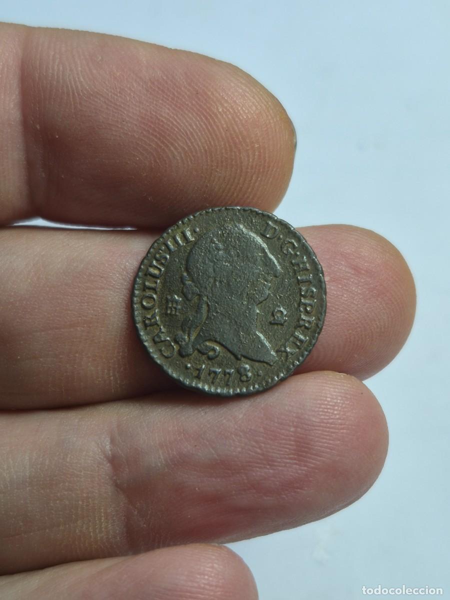 Monedas de Espa&ntilde;a: NT/ CARLOS III 2 MARAVEDIES 1778 SEGOVIA (E1310)