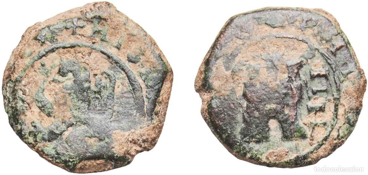 Monedas de Espa&ntilde;a: Spain Kingdom 17th Century 4 Maravedis Copper 2.96g VF