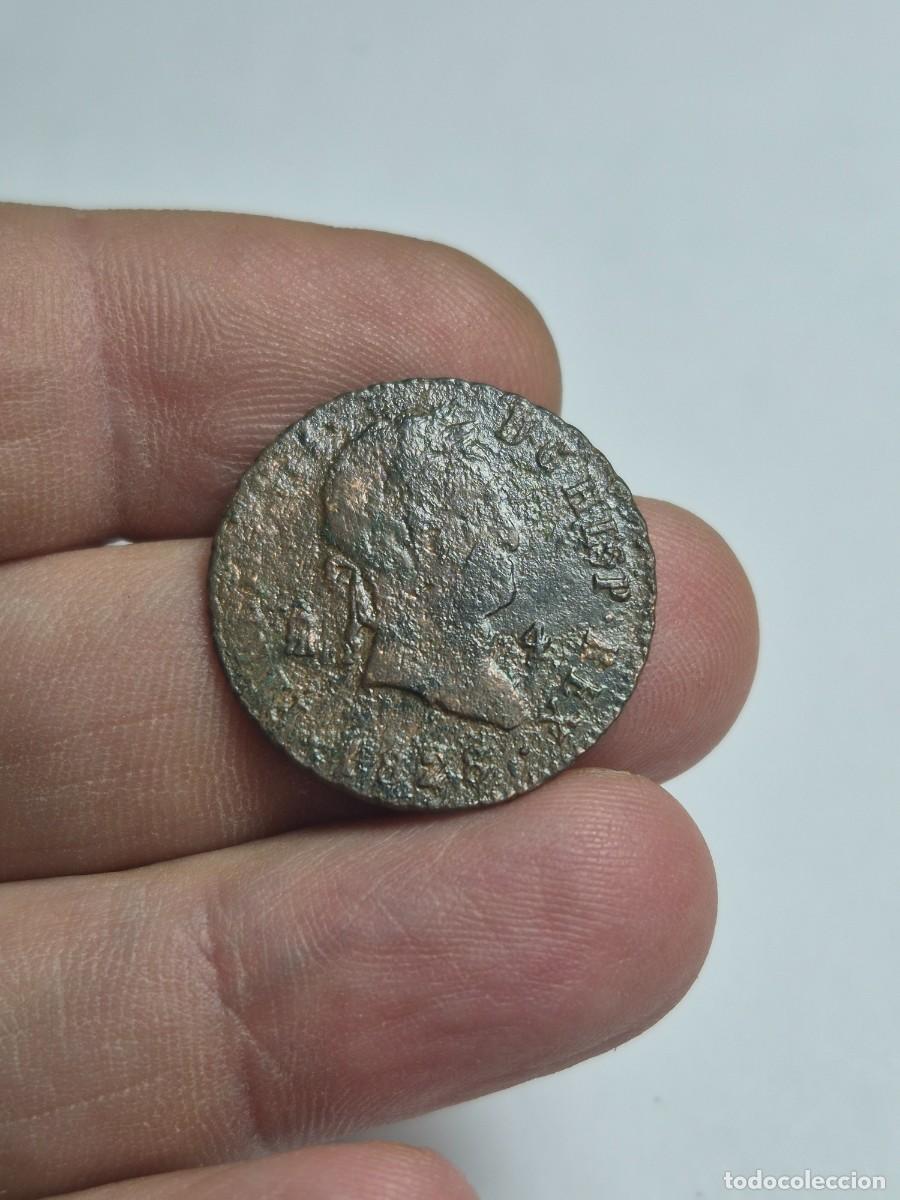 Monedas de Espa&ntilde;a: NT/ FERNANDO VII 4 MARAVEDIES 1828 SEGOVIA (E1322)