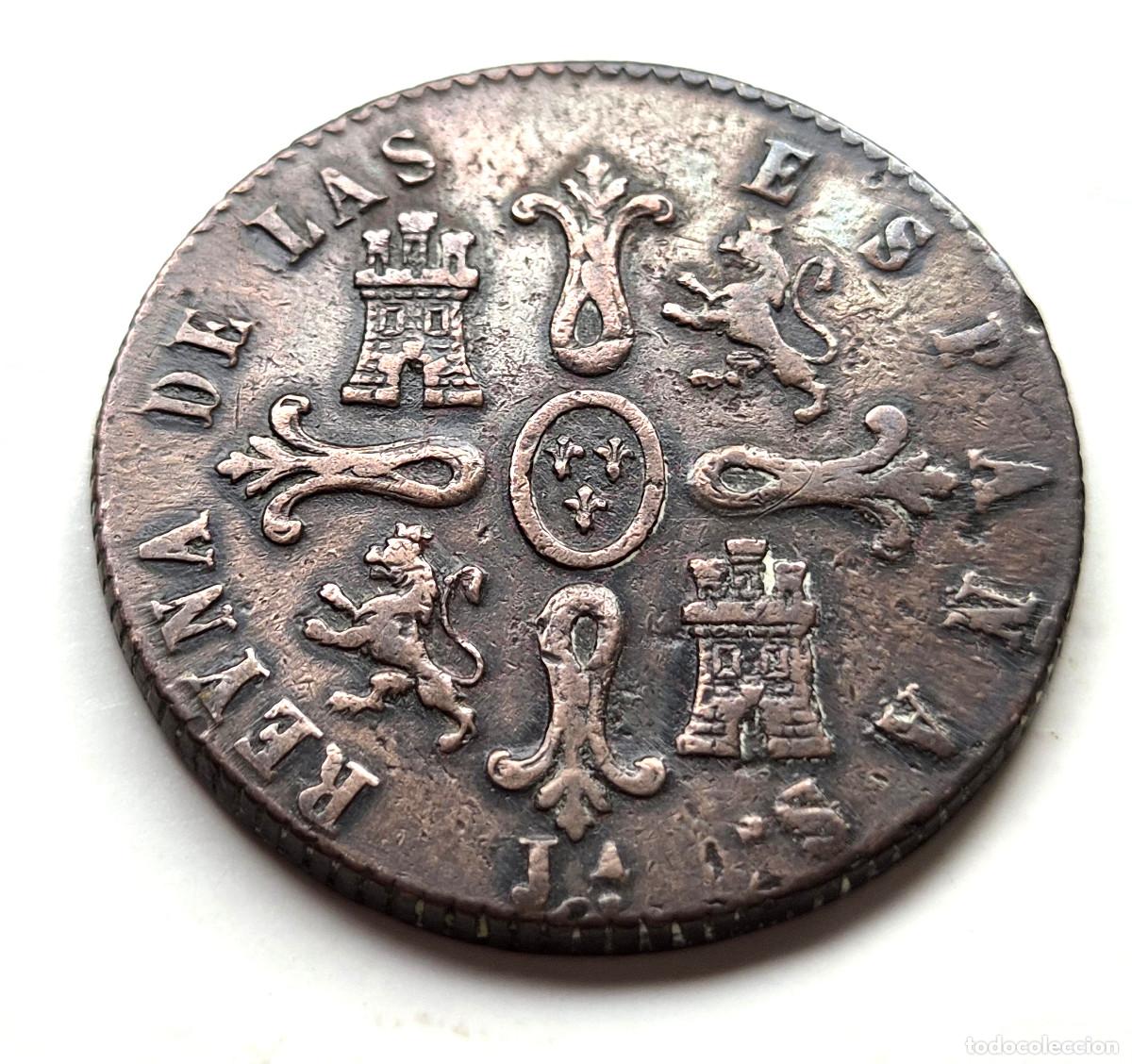 Monedas de Espa&ntilde;a: ISABEL 2&ordf; JUBIA 8 MARAVEDIS 1847 - Foto 2