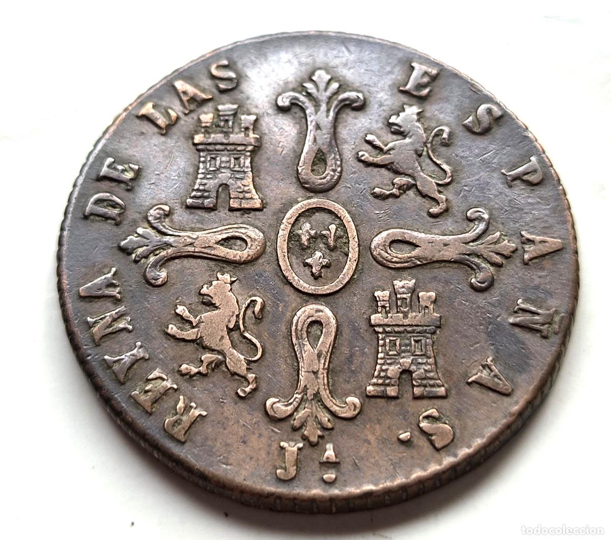 Monedas de Espa&ntilde;a: ISABEL 2&ordf; JUBIA 8 MARAVEDIS 1849 - Foto 2