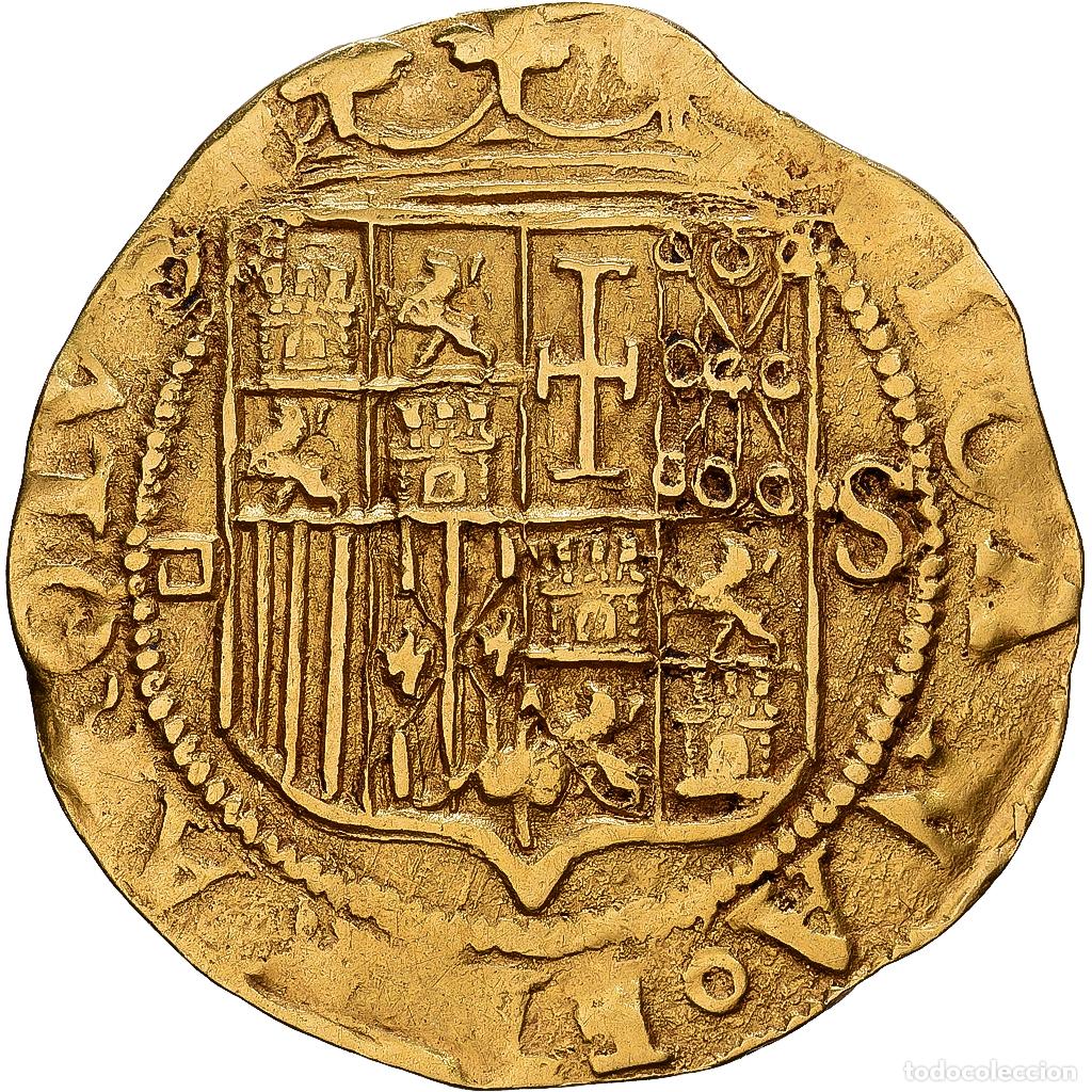 Monedas de Espa&ntilde;a: [#1545909] Espa&ntilde;a, Carlos & Joanna, Escudo, 1516-1556, Seville, Oro, MBC