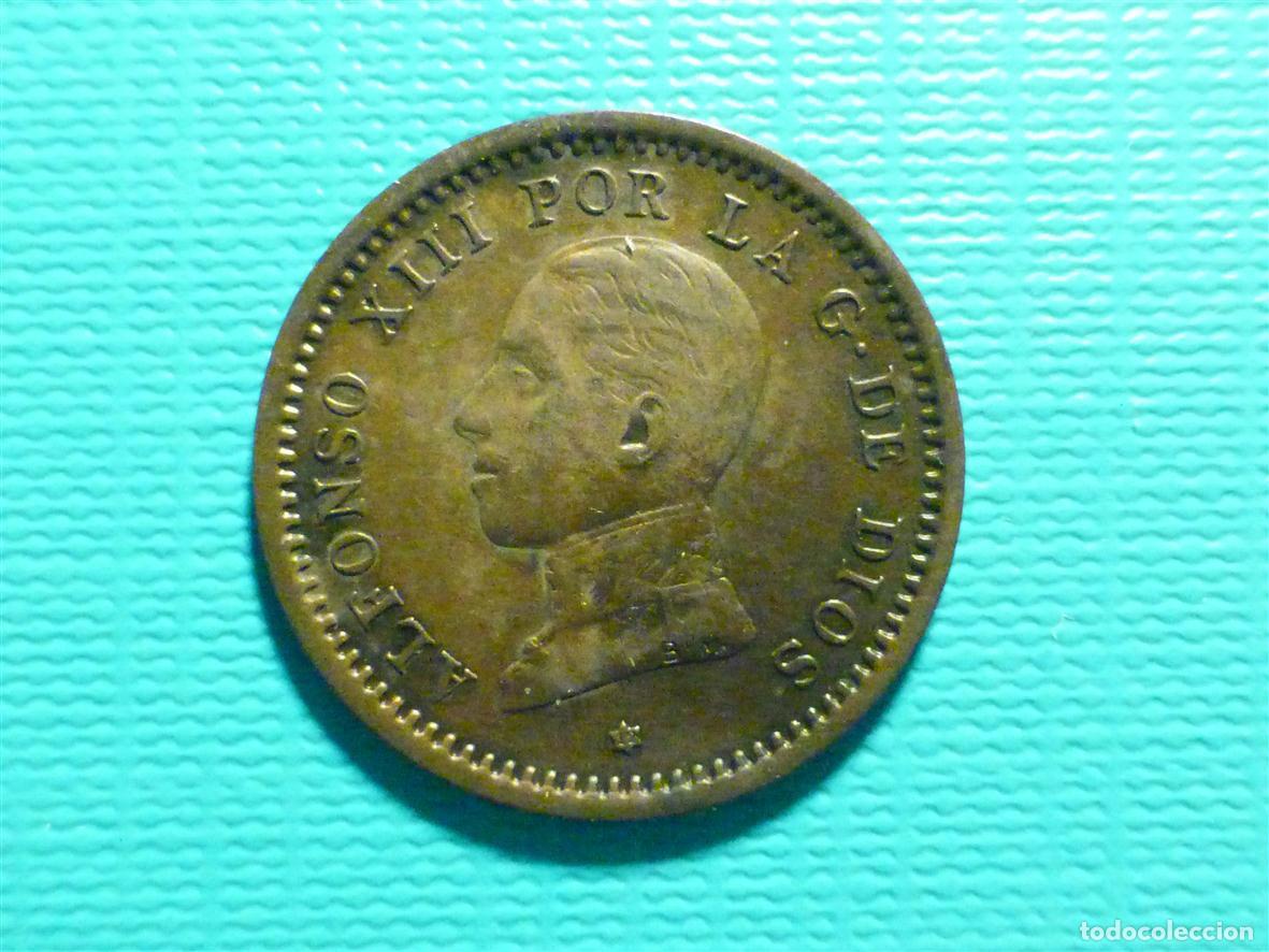 Monedas de Espa&ntilde;a: 2 C&eacute;ntimos, Alfonso XIII - A&ntilde;o 1912, Cobre - PC-V *12 - Espa&ntilde;a - MBC