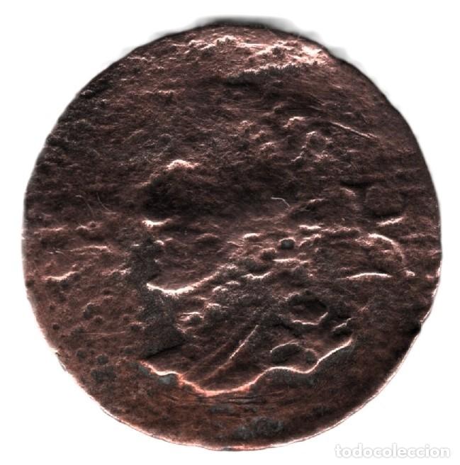 Monedas de Espa&ntilde;a: Felipe III 1 Ardite a&ntilde;o 1618 y 1 Ardite s/fecha Principado Catalu&ntilde;a Km#13