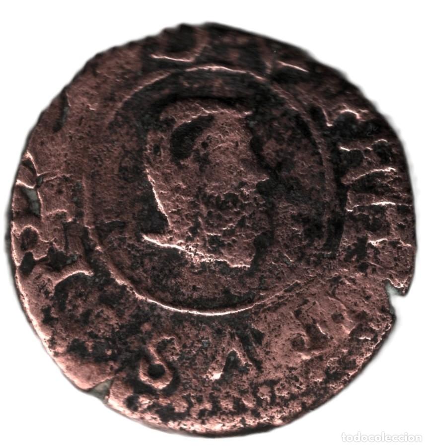 Monedas de Espa&ntilde;a: Felipe IV 16 maraved&iacute;s a&ntilde;o 1663 Burgos