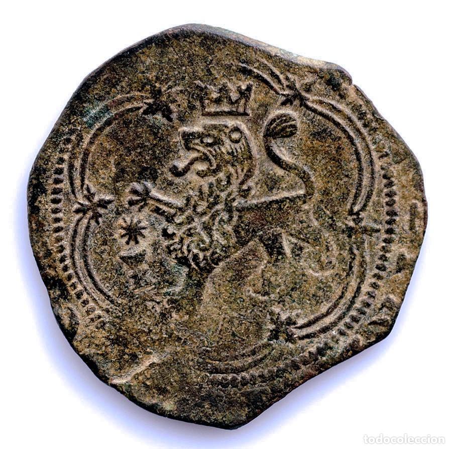 Monedas de Espa&ntilde;a: SC. Spain-Reyes Cat&oacute;licos. 4 Maraved&iacute;s. (1574-1504). Cuenca. Cobre 5,3 g.