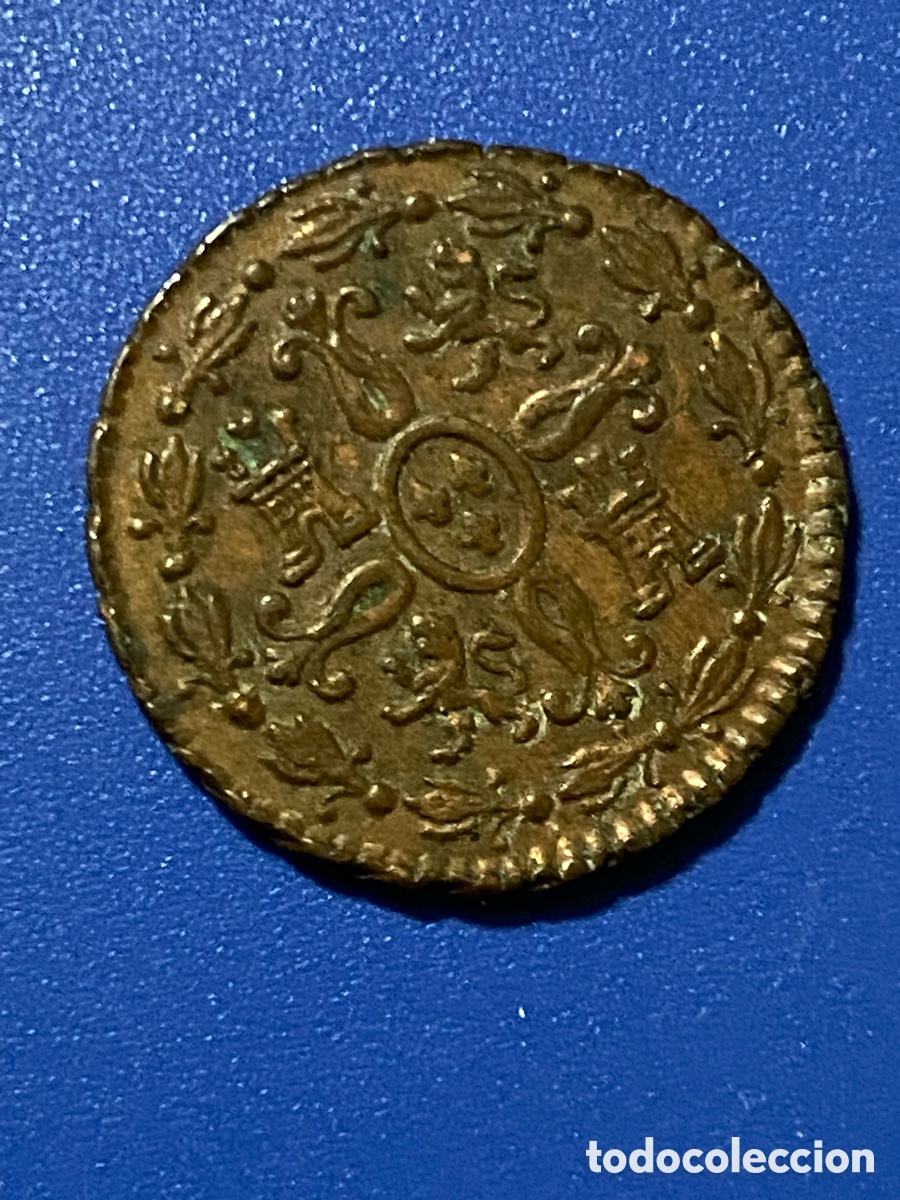 Monedas de Espa&ntilde;a: Fernando VII 2 maraved&iacute;s 1827 ceca Segovia - Foto 2