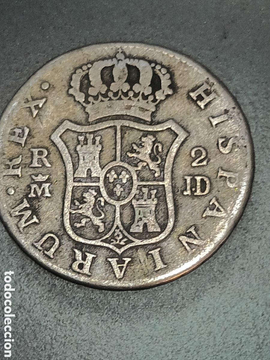 Monedas de Espa&ntilde;a: MONEDA DE 2 REALES DE PLATA CARLOS III A&Ntilde;O 1783