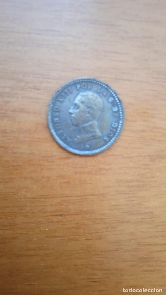 Monedas de Espa&ntilde;a: Moneda de 2c. Alfonso XIII. 1912. - Foto 2