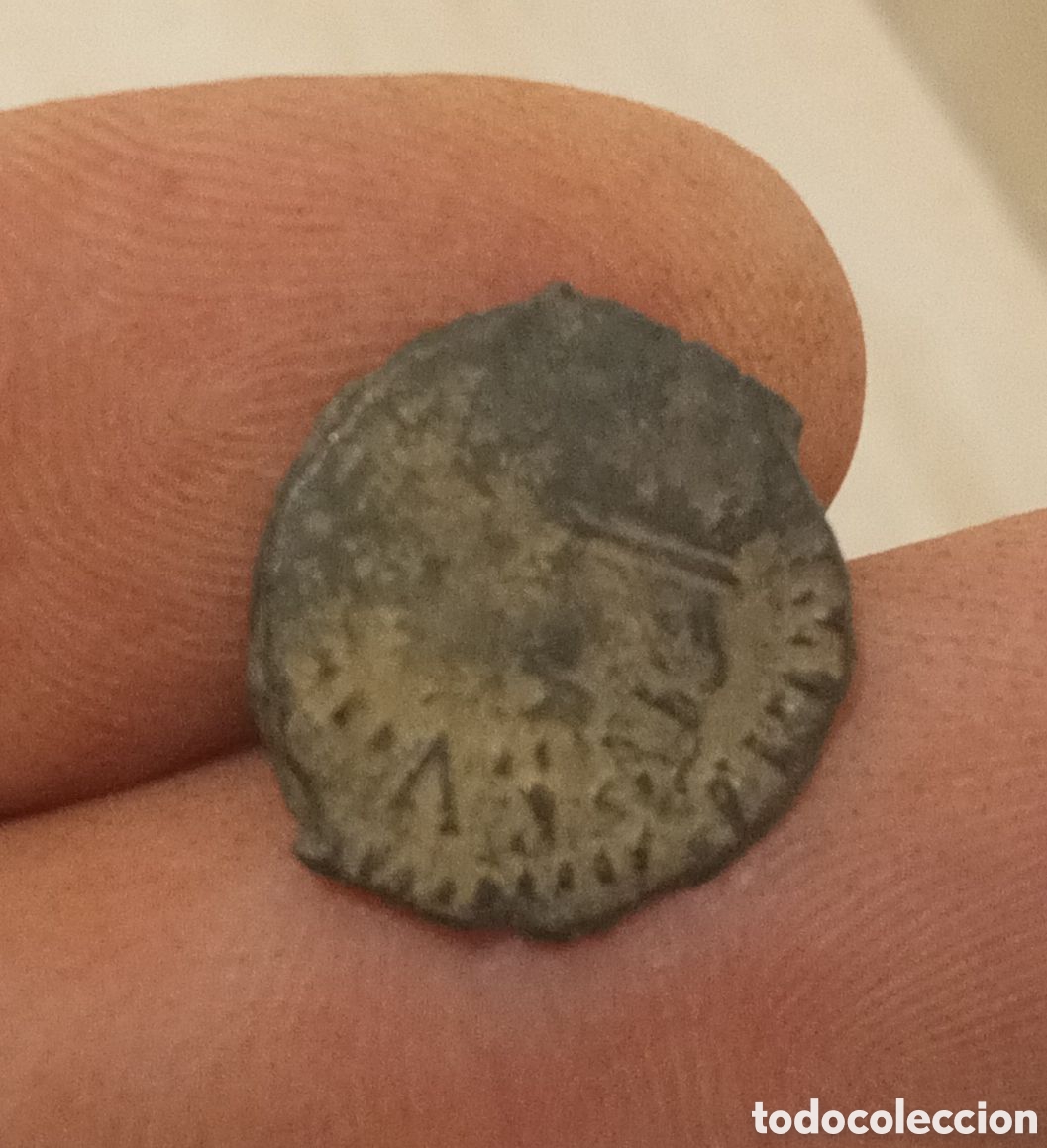 Monedas de Espa&ntilde;a: Felipe III. Dinero. Diner. Valencia. 1610.