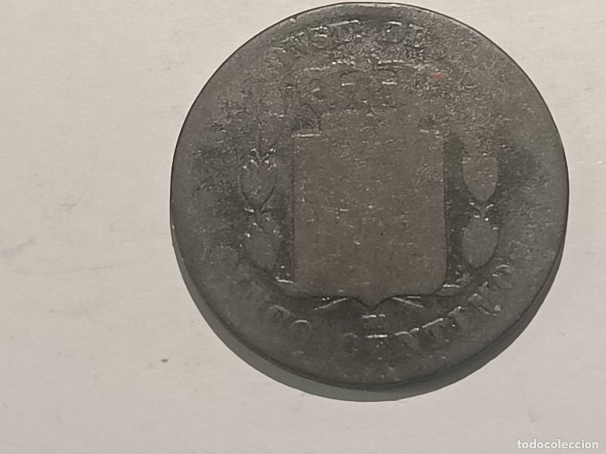 Monedas de Espa&ntilde;a: Moneda de Espa&ntilde;a. 1879 5 c&eacute;ntimos - Foto 2