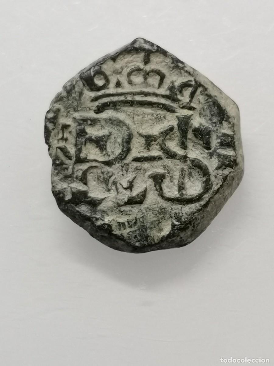 Monedas de Espa&ntilde;a: FELIPE IV - 2 MARAVED&Iacute;S DEL A&Ntilde;O 1658 - MONOGRAMAS - Foto 5