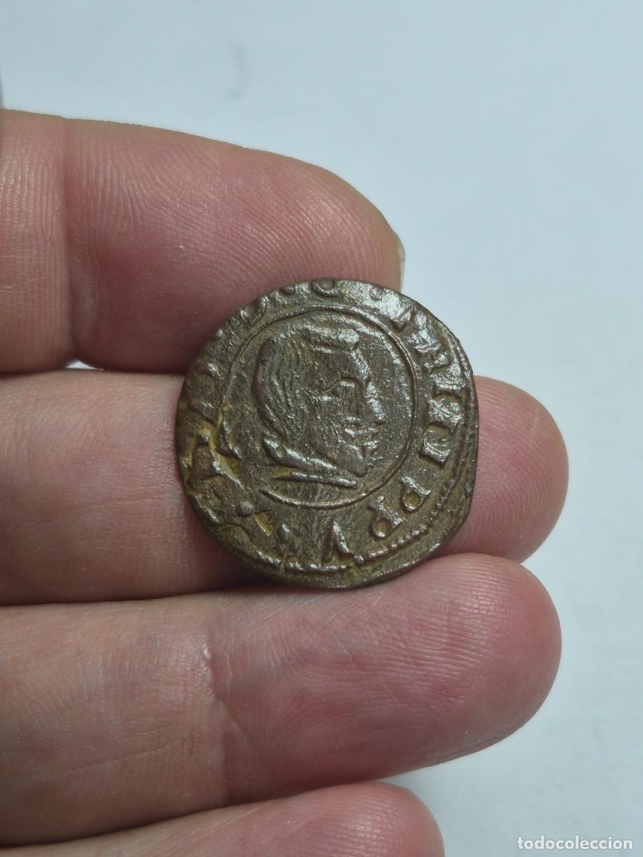 Monedas de Espa&ntilde;a: NT/ FELIPE IV 16 MARAVEDIES 1663 MADRID FALSA DE EPOCA BUENA FACTURA (E1340)