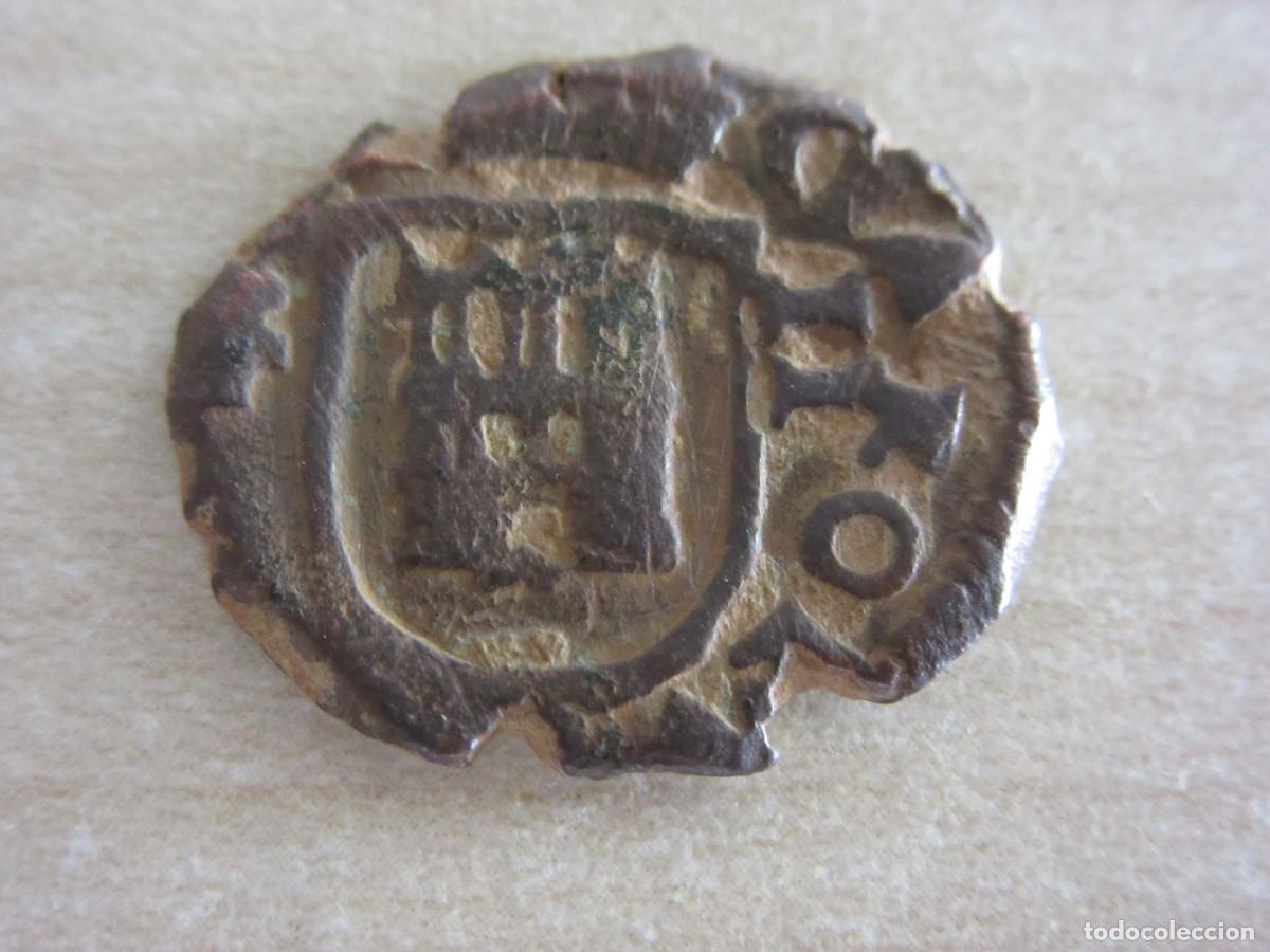 Monedas de Espa&ntilde;a: 2 maraved&iacute;s de Carlos II Ceca Trujillo Fechado 1680