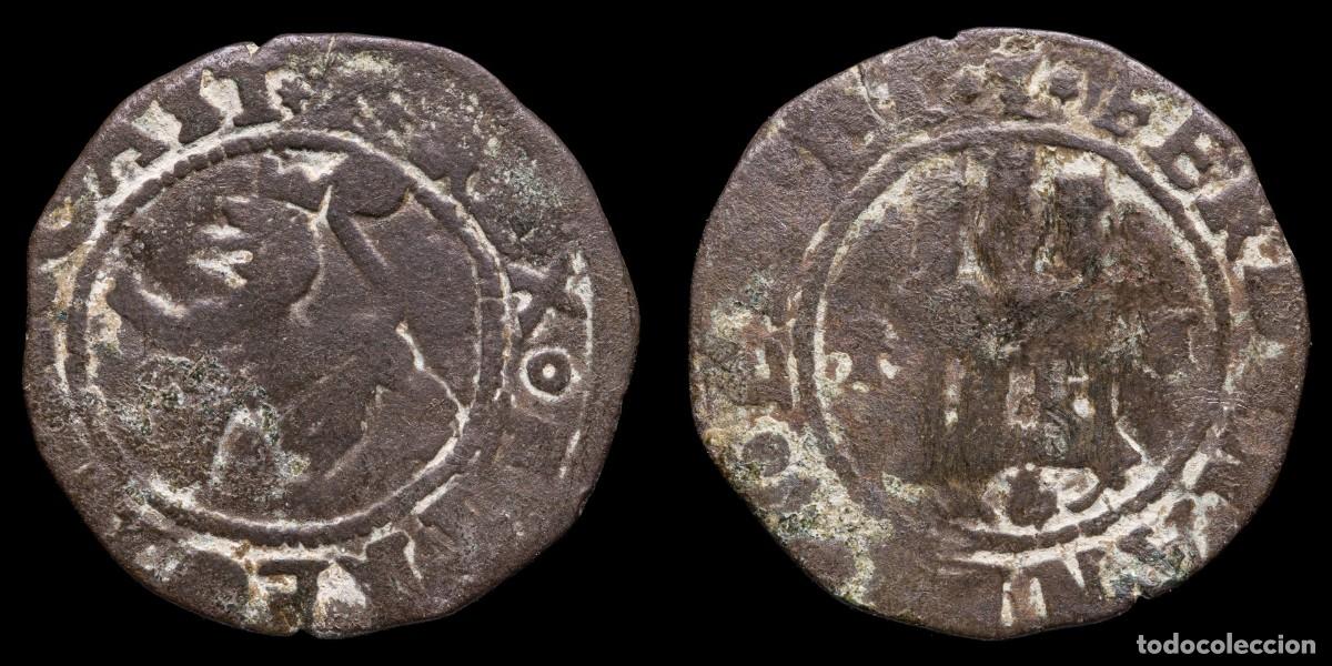 Monedas de Espa&ntilde;a: 2 Maravedis Catholic Kings, Cuenca Mint - 24 mm / 2,74 gr.
