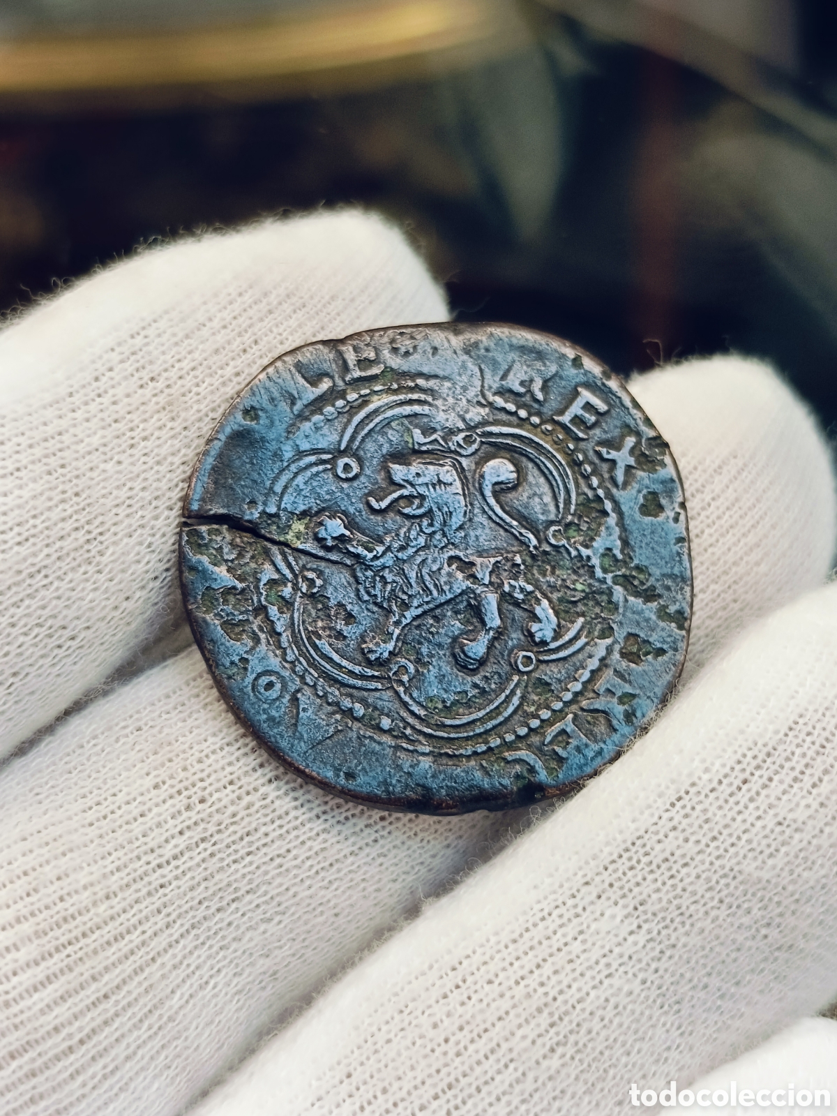 Monedas de Espa&ntilde;a: ESPA&Ntilde;A . REYES CATOLICOS . 4 MARAVEDIS . CECA CUENCA