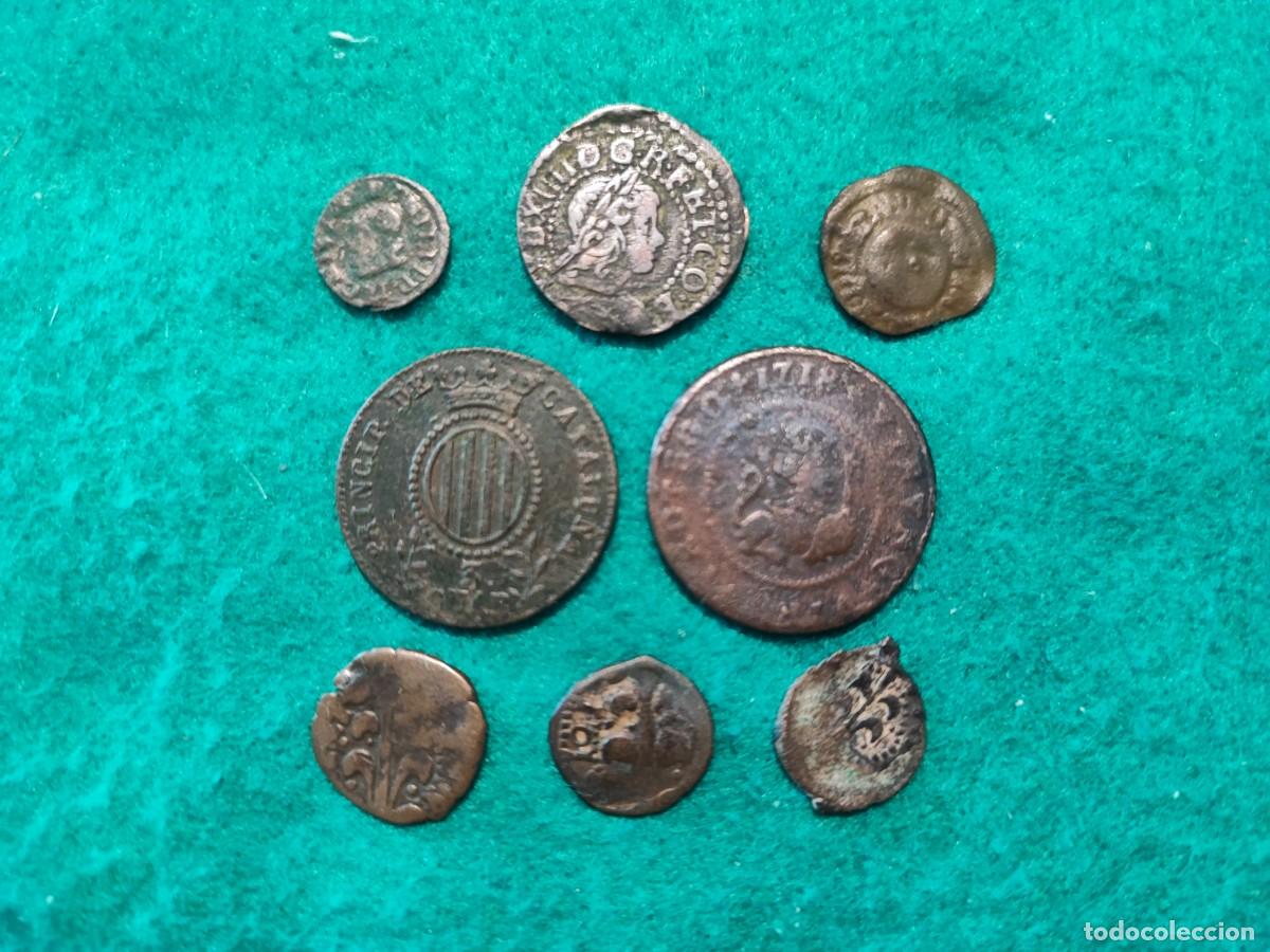 Monedas de Espa&ntilde;a: (451) 8 monedas espa&ntilde;olas antiguas (V)