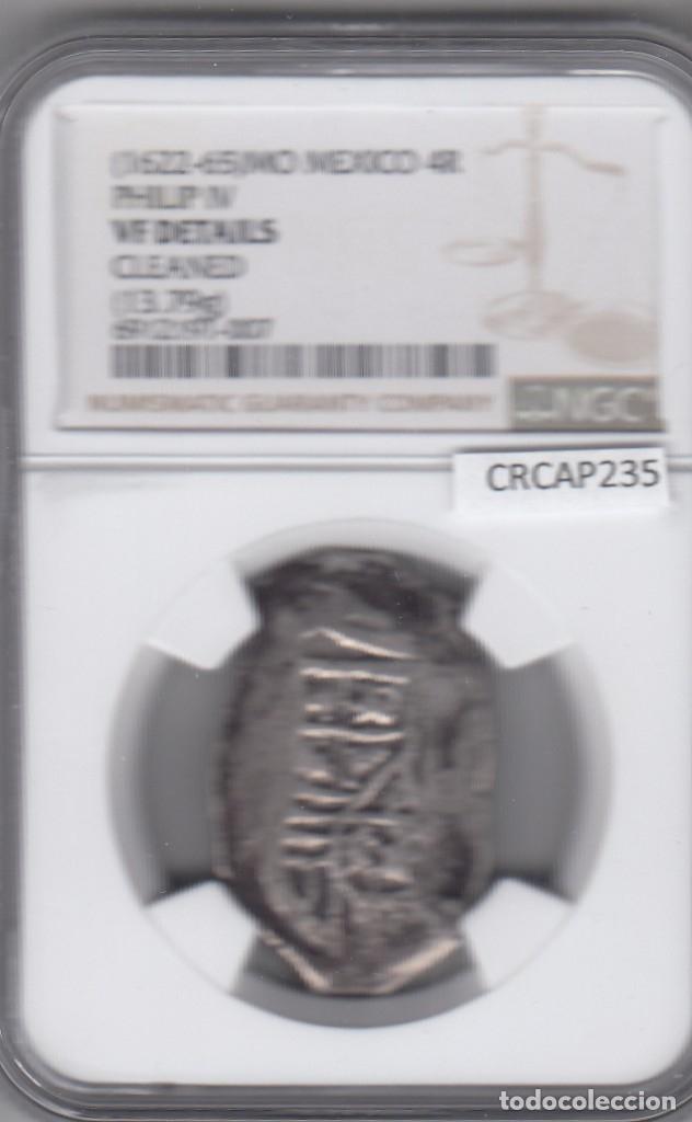 Moedas de Espanha: CRCAP235 MONEDA ESPA&Ntilde;A FELIPE IV 4 REALES 1622-65 MEXICO