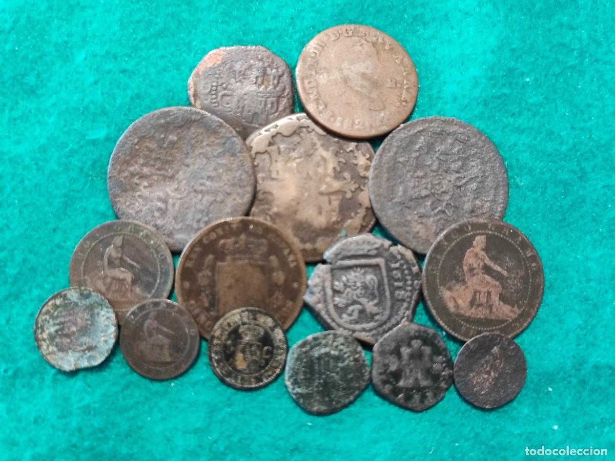 Monedas de Espa&ntilde;a: (457) 15 monedas espa&ntilde;olas antiguas (VII) - Foto 2