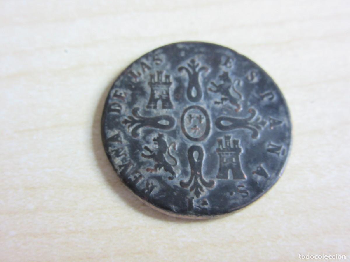 Monedas de Espa&ntilde;a: 8 maraved&iacute;s de Isabel II Ceca Jubia fechada 1850