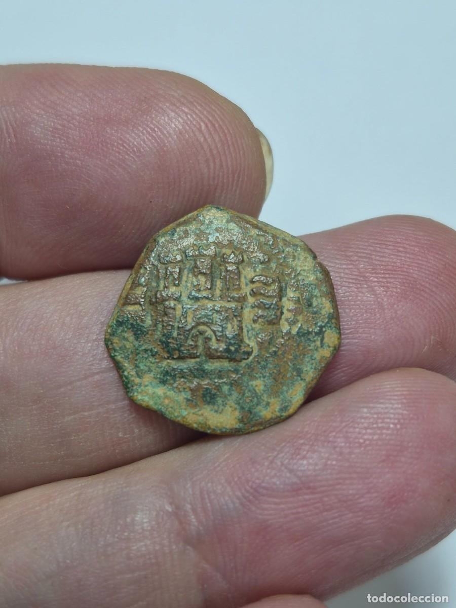 Monedas de Espa&ntilde;a: NT / FELIPE III 4 MARAVEDIES S/F VALLADOLID CON LOS JIRONES A LA DERECHA DEL CASTILLO ESCASA (E1359)