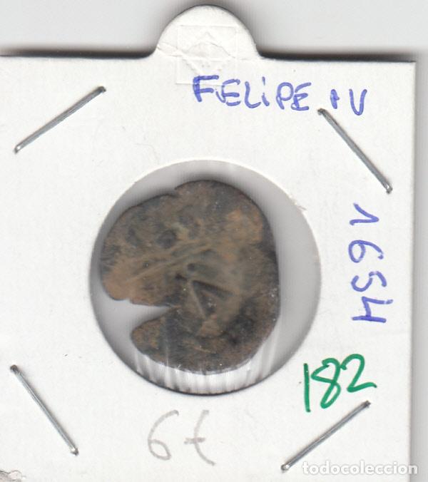 Monedas de Espa&ntilde;a: CRE0182 MONEDA ESPA&Ntilde;A FELIPE IV 1654