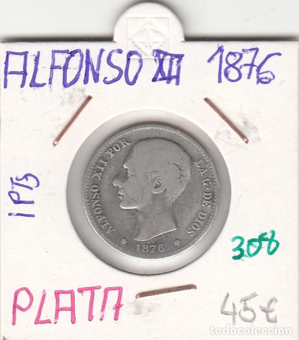 Monedas de Espa&ntilde;a: CRE0308 MONEDA ESPA&Ntilde;A ALFONSO XIII 1876 1 PESETA PLATA