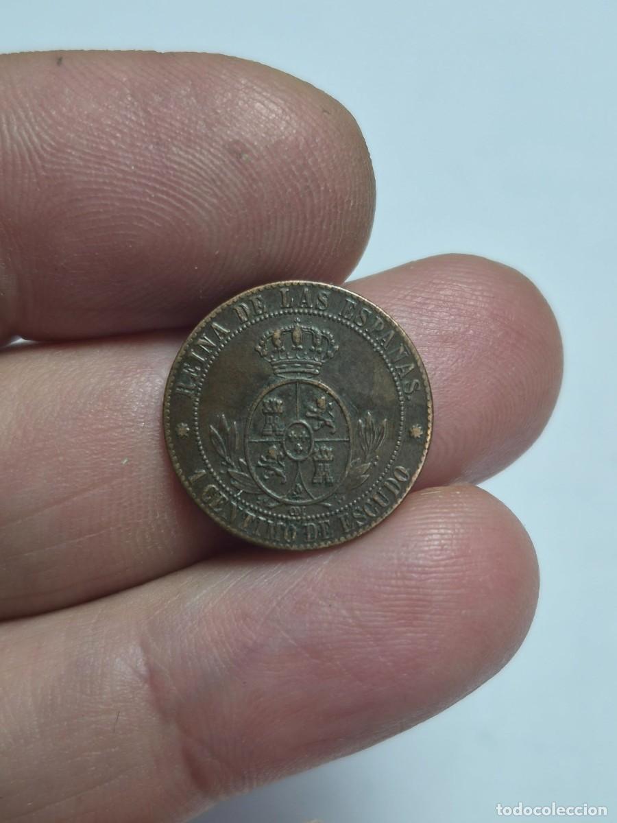 Monedas de Espa&ntilde;a: NT / ISABEL II 1 CENTIMO ESCUDO 1867 BARCELONA (E1367) - Foto 2