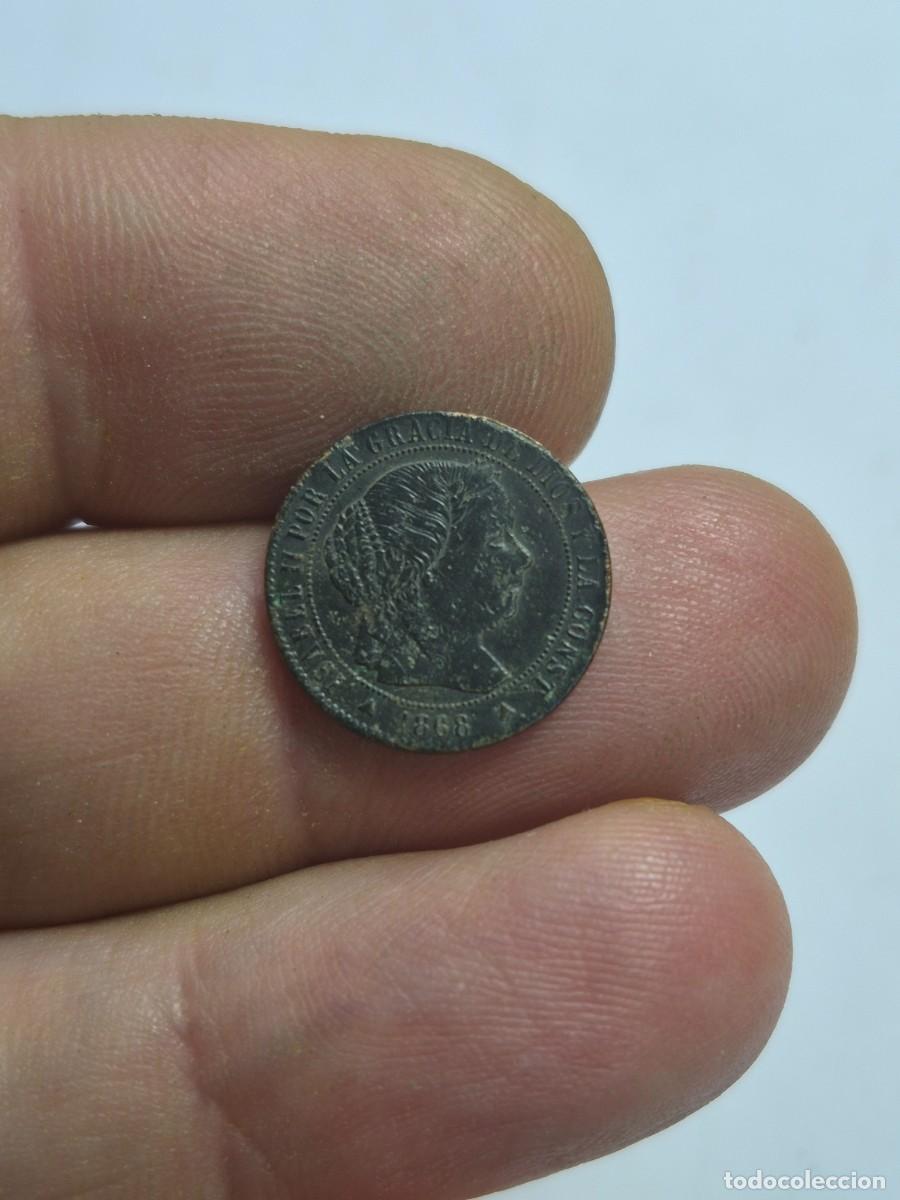 Monedas de Espa&ntilde;a: NT / ISABEL II 1/2 CENTIMO ESCUDO 1868 SEGOVIA (E1369)