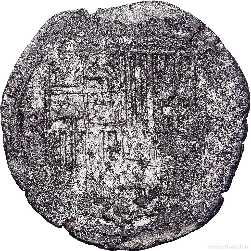 Monedas de Espa&ntilde;a: [#139613] Espa&ntilde;a, Ferdinand & Isabella, 1 R&eacute;al, 1497-1566, Grenade, Plata, BC+