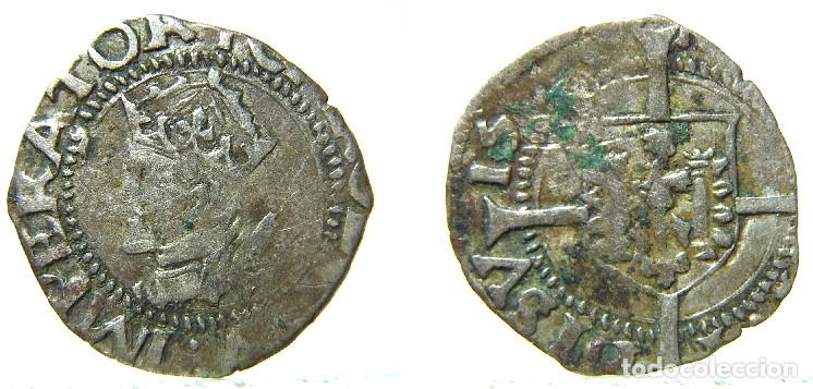 Monedas de Espa&ntilde;a: Moneda de Carlos I 1/2 Blanca de Besancon 1550 ,0,6 gr. muy escasa