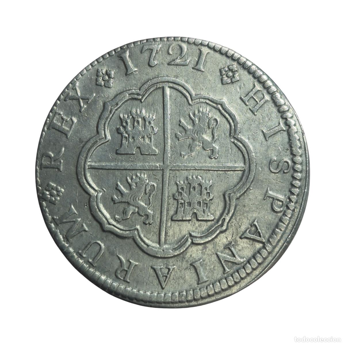 Monedas de Espa&ntilde;a: NT / FELIPE V 2 REALES 1721 CUENCA PRECIOSA (E1351)