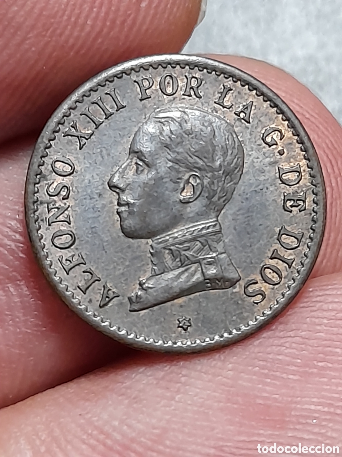 Monnaies d'Espagne: 1 C&eacute;ntimo 1912 *2 Sin Circular