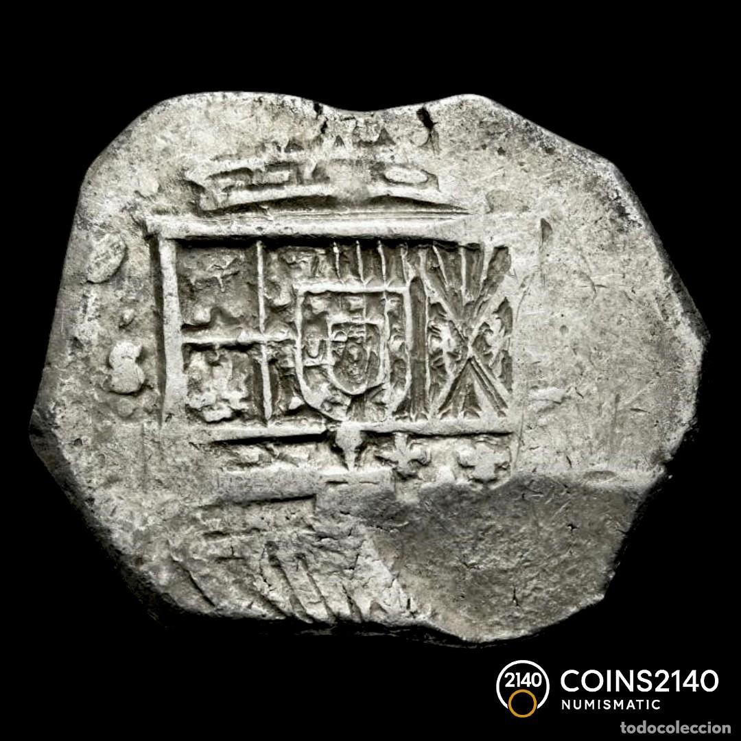 Monedas de Espa&ntilde;a: Felipe III (1598-1621). 4 reales. 1617. Sevilla. G. (AC-822). (Jarabo-Sanahuja-Nocita). 13,58g.