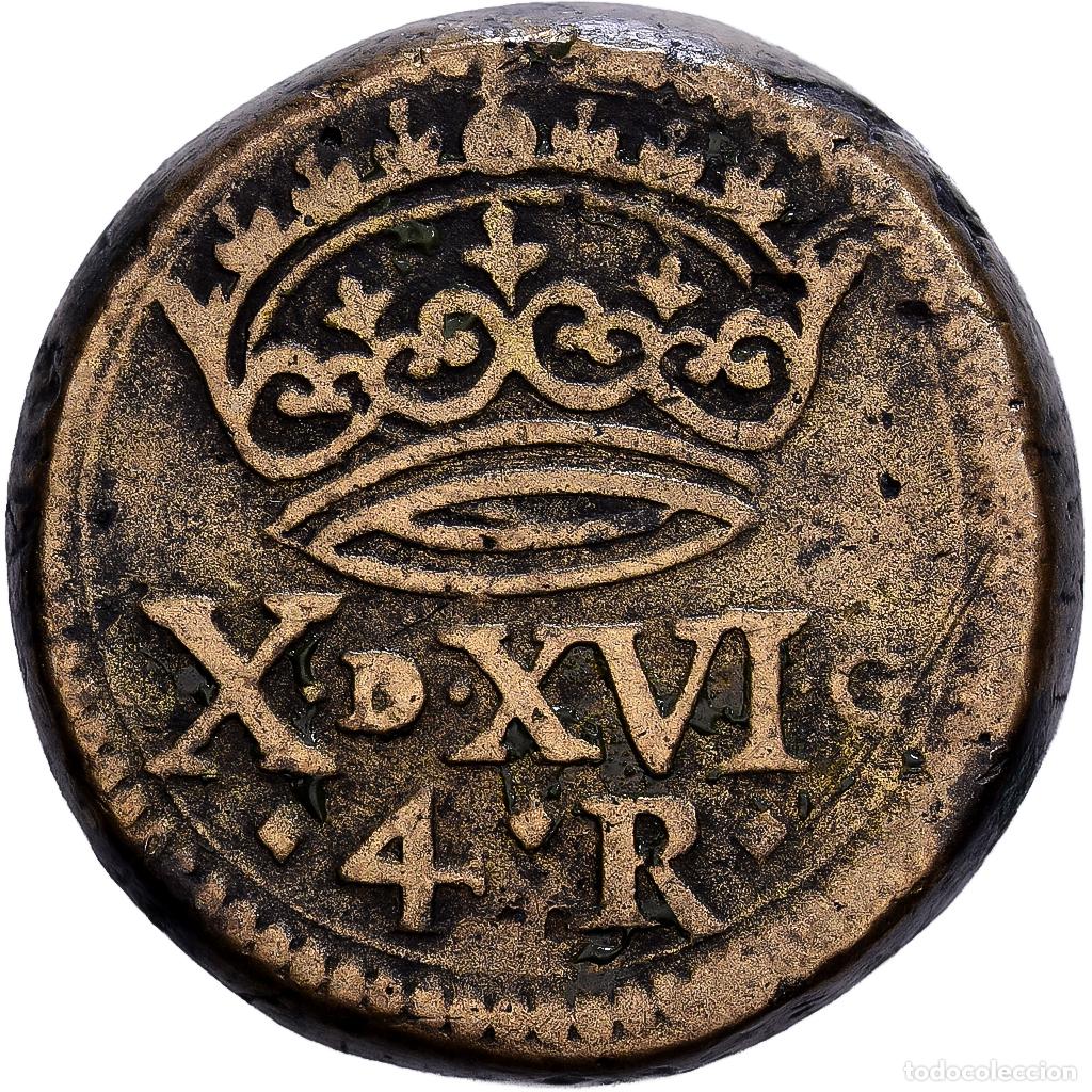 Monedas de Espa&ntilde;a: [#139749] Espa&ntilde;a, 4 R&eacute;ales, Poids Mon&eacute;taire, Lat&oacute;n, MBC