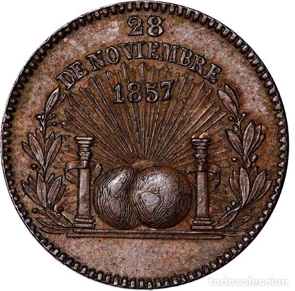Monedas de Espa&ntilde;a: Isabel II Medalla Nacimiento Principe de Asturias Alfonso XII 1857 Espa&ntilde;a