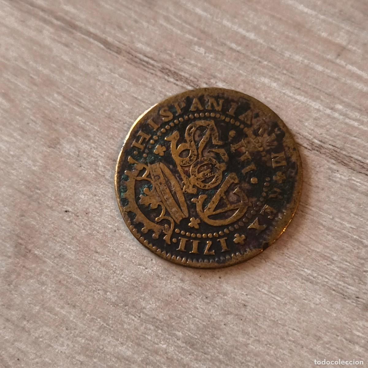 Monedas de Espa&ntilde;a: 2 reales 1700-1714 carlos lll