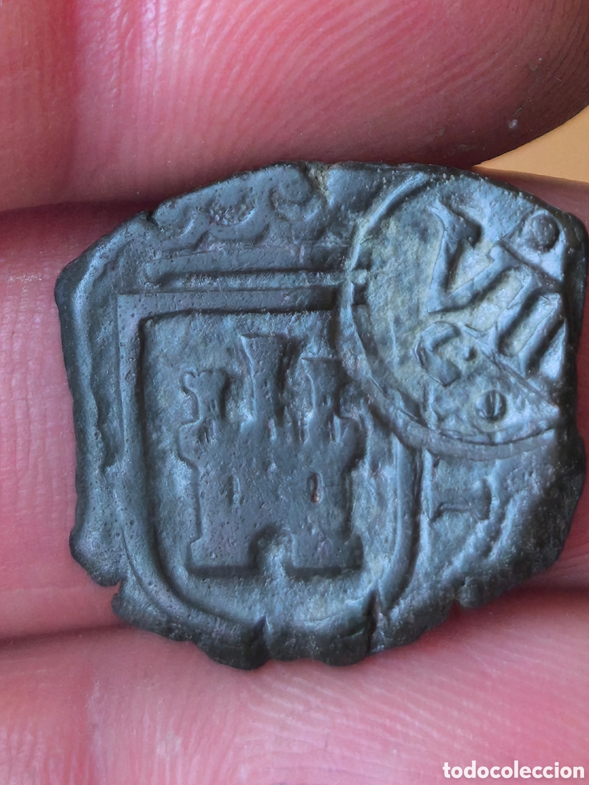 Monedas de Espa&ntilde;a: Felipe IV resello a 8 en Granada VIII