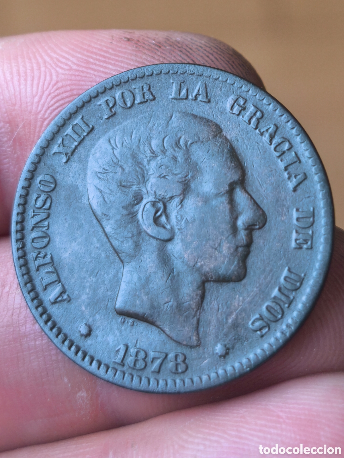 Monedas de Espa&ntilde;a: Alfonso XII 1870 10 c&eacute;ntimos